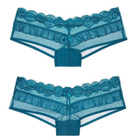 blue sapphire items: high neck corset size 32 E (DD) 34D 36C 38B & panty Small - Picture 13 of 16